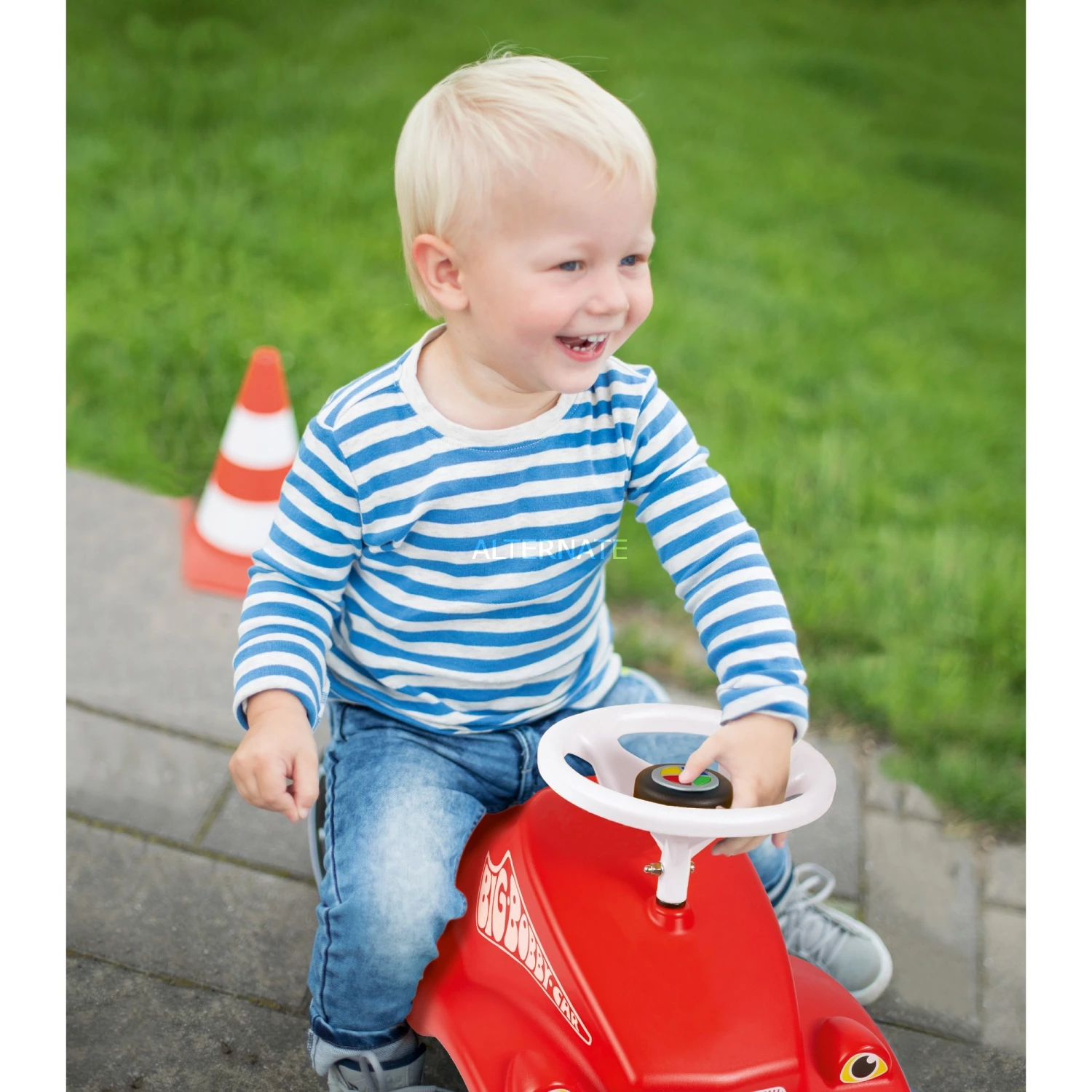 Musikinstrumente BIG Bobby Car Funny-Sound-Horn, Musikspielzeug (mehrfarbig) – Bild 4