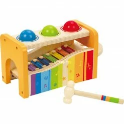 Musikinstrumente Hape 2in1 Xylophon Und Hammerspiel, Musikspielzeug