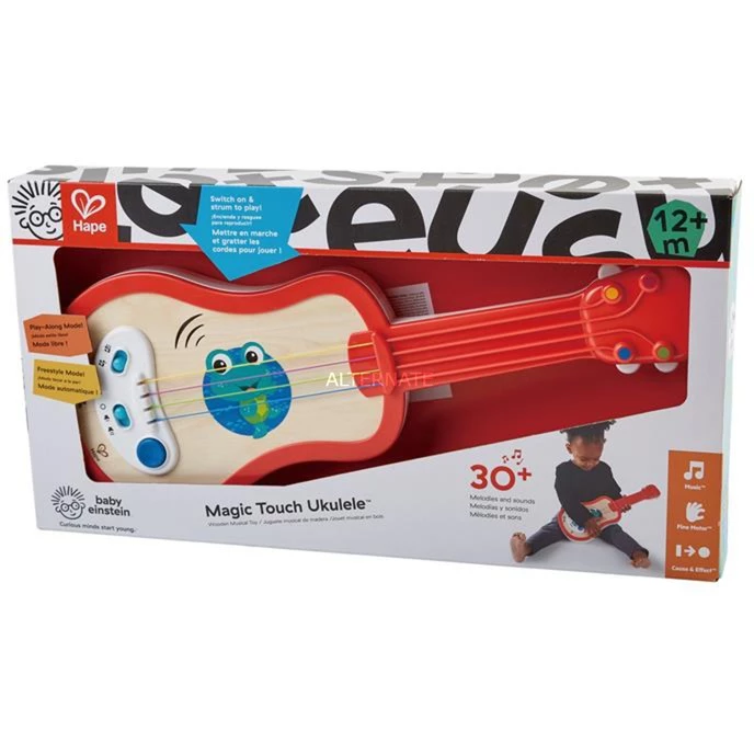 Musikinstrumente Hape Magische Touch Ukulele, Musikspielzeug – Bild 3