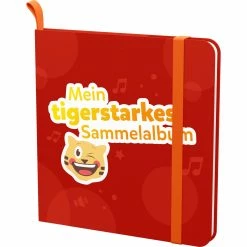 Tigerbox Tigermedia Sammelalbum, Tasche (rot)