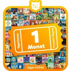 Tigerbox Tigermedia Tigerticket 1 Monat, Hörbuch