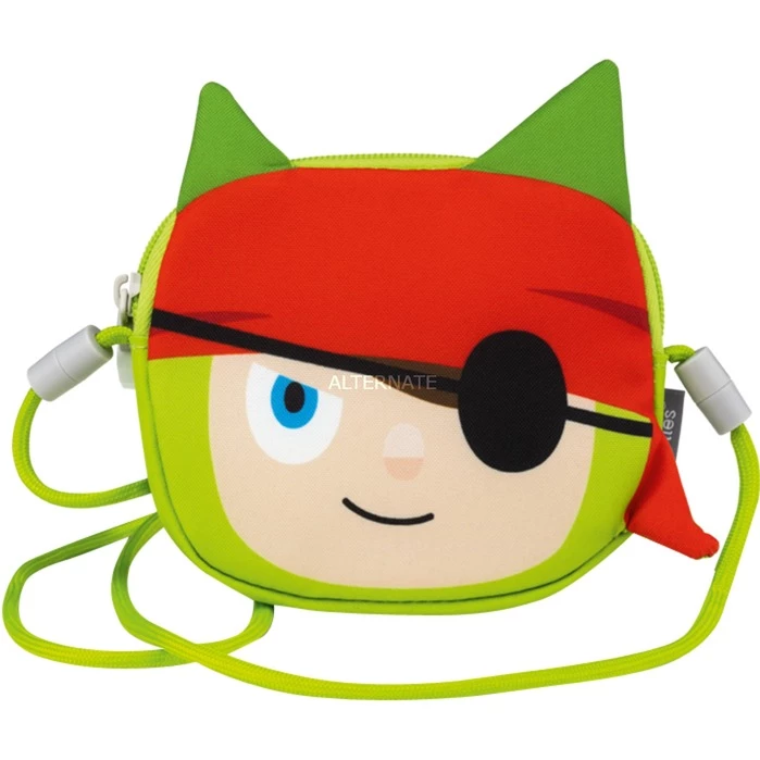 Tonies Mini-Tasche - Pirat (grün/rot)