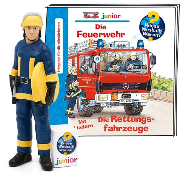 Tonies Wieso? Weshalb? Warum? Junior - Die Feuerwehr, Spielfigur (Hörspiel)