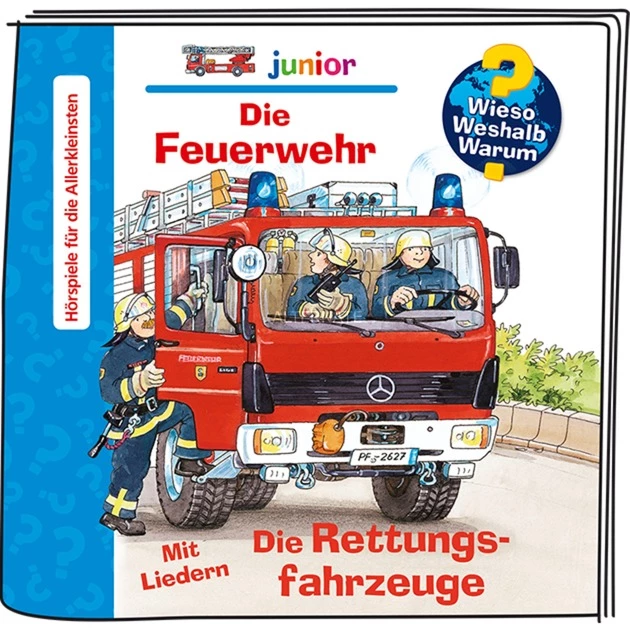 Tonies Wieso? Weshalb? Warum? Junior - Die Feuerwehr, Spielfigur (Hörspiel) – Bild 3